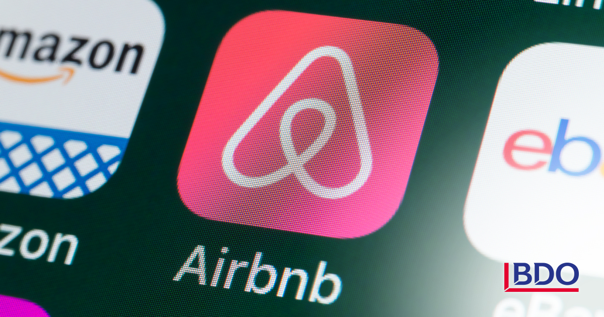 Skat og moms ved via Airbnb i 2022 - BDO